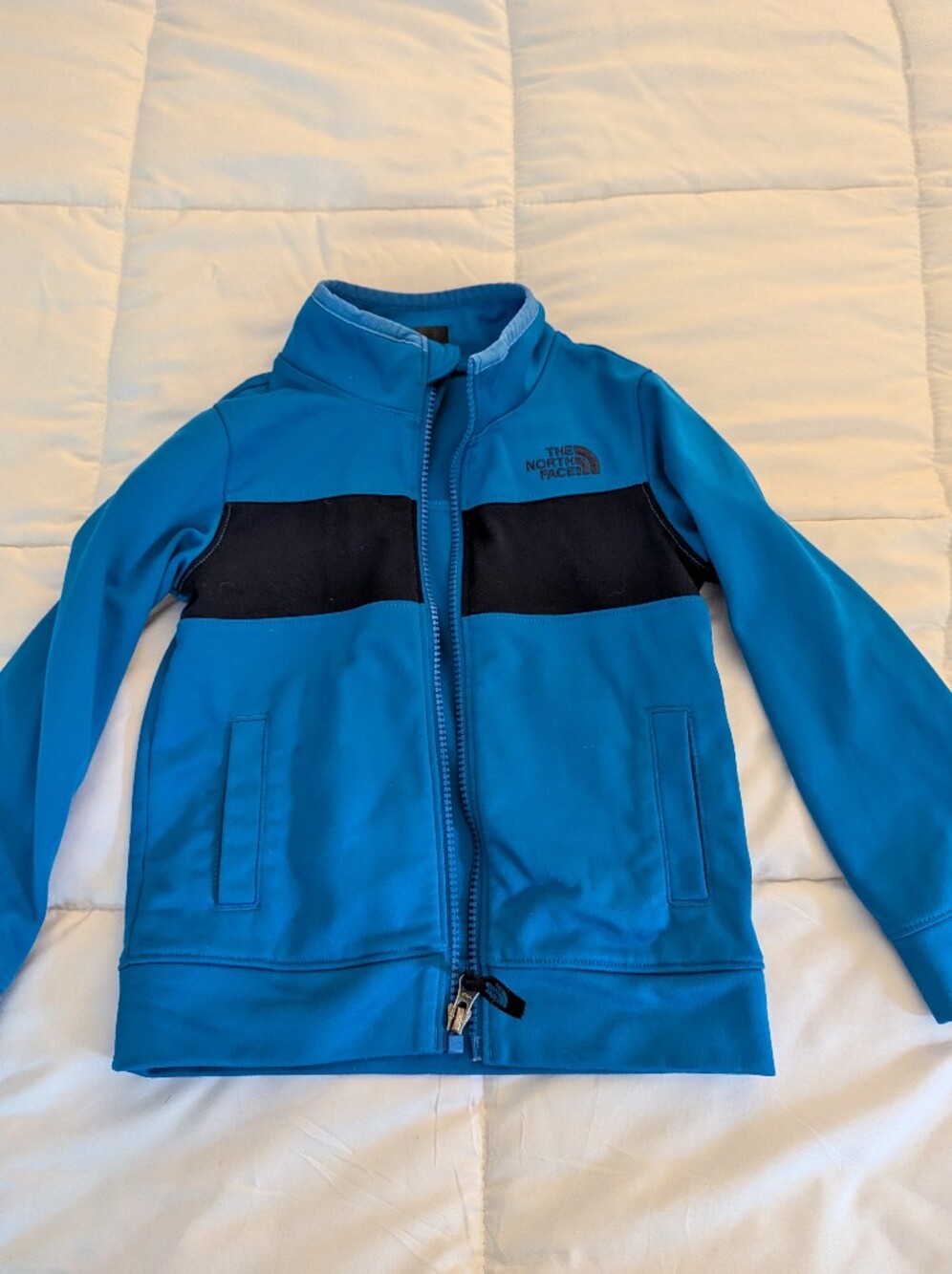 The North Face Boy's Toddler Blue Full-Zip Jacket, 4T